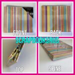 Robert Alan STRIPED 6"X6" Mini Scrapbook Album - Image 3