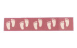 Echo Park Special Delivery Sweet Baby GIRL FOOTPRINTS Washi Tape - Image 2