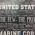 US MARINES 12x12” Military Scrapbook Kit 1A - Image 2