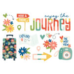 Simple Stories PACK YOUR BAGS Page Pieces 14pc - Image 2