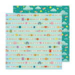 We R Makers Shimelle LIVE THE DREAM 12"X12" Scrapbook Paper - Image 6