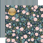 Echo Park JUST MARRIED 12”x12” Scrapbook Paper - Image 2