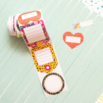 Amy Tangerine BRAVE & BOLD Sticker Roll 5yd - Image 3