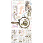 49 and Market THE LOOKING GLASS Rub-On Transfers 3 Sheets - Image 2