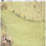 FabScraps BO PEEP 12"X12" Cardstock Paper Sheet