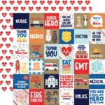 Echo Park FIRST RESPONDER 12”x12” Scrapbook Paper - Image 4