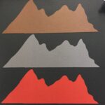 National Parks Landscape MOUNTAIN Die Cuts