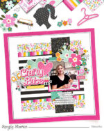 Simple Stories Crafty Babe MAKING MEMORIES 12”X12” Scrapbook Paper - Image 5