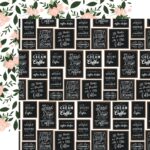 Echo Park COFFEE AND FRIENDS 12”x12” Scrapbook Paper - Image 6