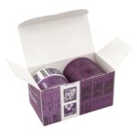 49 and Market Vintage Bits TICKET ESSENTIALS EGGPLANT Perforated Tickets & Stamps 3 Rolls - Image 2