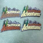 OUTDOOR ADVENTURES Scrapbook Die Cuts