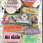 Me & My Big Ideas SOFT SPOKEN Embellishments Value Pack