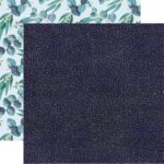 Kaisercraft Native Breeze Collection GUM LEAVES 12"X12" Scrapbook Paper