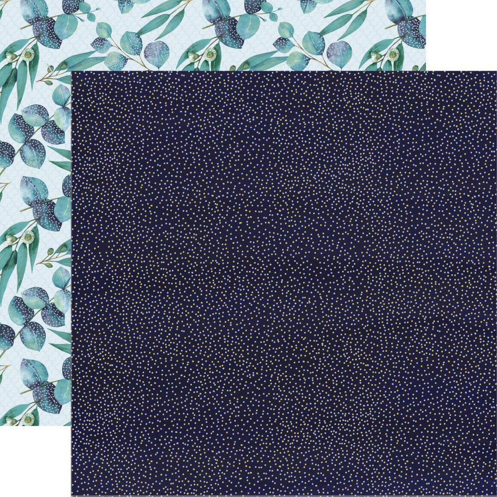 C6457E38-4C84-488B-B91F-7DC6A216A35F.jpg Kaisercraft Native Breeze Collection GUM LEAVES 12"X12" Scrapbook Paper - Image 1