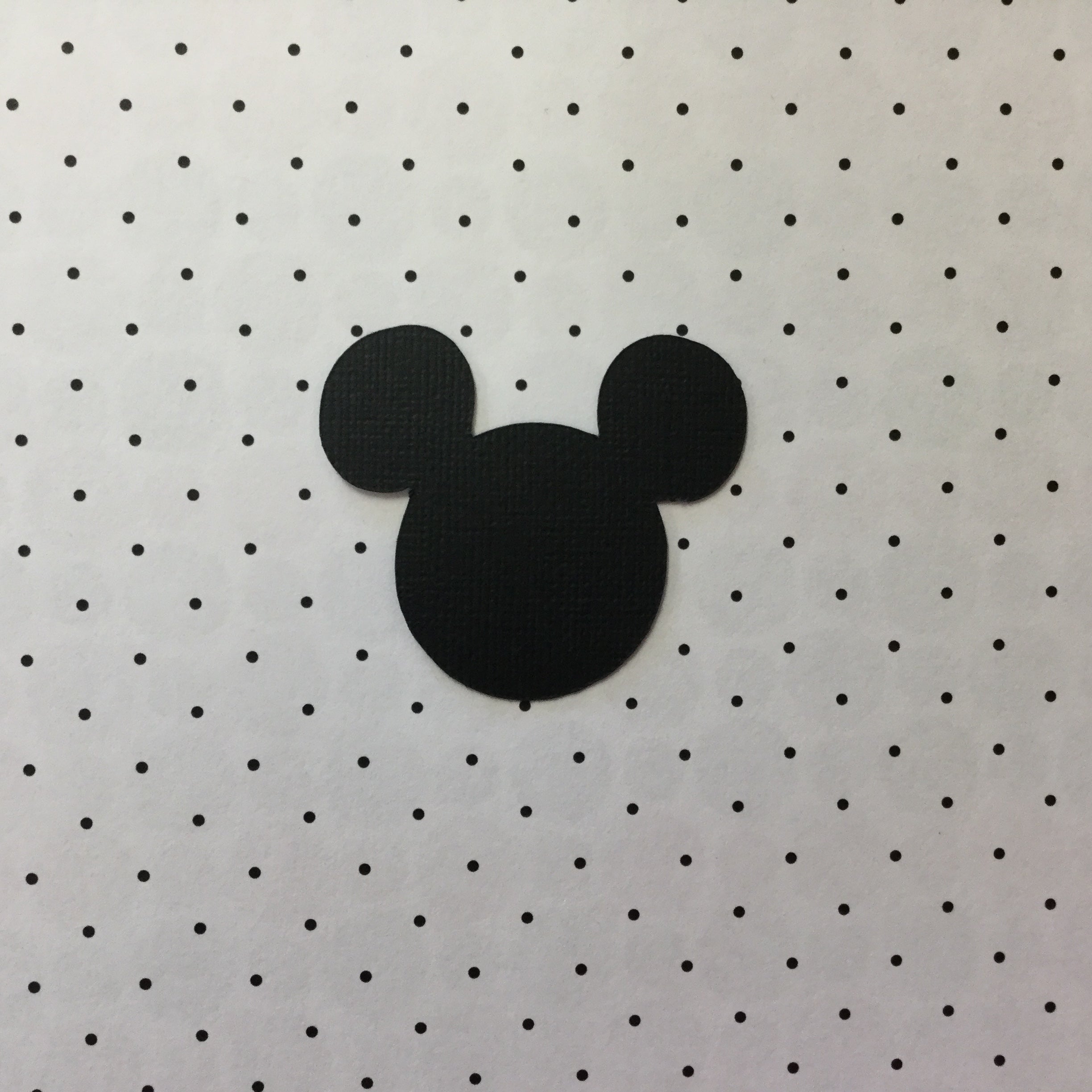 C6FC7F17-76E4-4E43-925C-A60C6C913697.jpg Disney MICKEY 1” Custom Die Cut Embellishment - Image 1