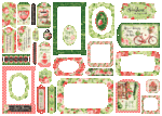 Graphic 45 SUNSHINE ON MY MIND Chipboard Tags & Frames - Image 2