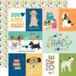 Simple Stories FUR BABY DOG 12”X12” Scrapbook Paper - Image 4