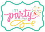 Echo Park Let’ s Party BORDER STRIPS 12"x12" Scrapbook Paper - Image 4