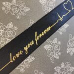 Flower Ribbon LOVE YOU FOREVER Heart Beat - Image 4