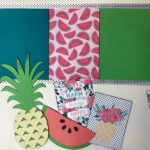 Premade WARM SUNNY MOMENTS 12"X12" (2) Scrapbook Pages - Image 2