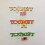 TOURIST Travel Scrapbook Die Cut - Image 2