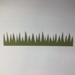 GRASS BORDER Diecut Scrapbook Embellishment - Image 3
