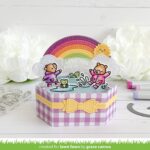 Lawn Fawn PLATFORM POP-UP Box Card Custom Craft Die 13 pc - Image 3