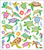 Sticker King SEA TURTLES Foil Stickers 32pc - Image 2