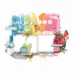 49 and Market Vintage Artistry SUNBURST ULTIMATE PAGE KIT Scrapbook - Image 5