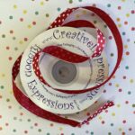 Creative 1/2" POLKA DOT RIBBON Trim 1 yard yd - Image 18
