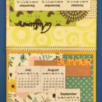 Handmade FLIP CALENDAR 2020-2021