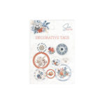 P13 SEA LA VIE Decorative Tags Ocean Coral 9pc