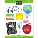 SEPTEMBER MEMORIES Scrapbook Customs Kit 3pc - Image 4
