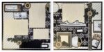 Premade AN EVENING TO REMEMBER (2) 12”X12” Scrapbook Pages - Image 2