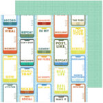 Pinkfresh Paige Evans LEGENDARY 12”X12” Paper Pack - Image 3