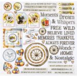 49 and Market WHISPERING WAY Chipboard Assortment 58pc - Image 3