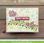 Lawn Fawn Cuts HOLLY LEAVES BORDER Custom Craft Dies 3pc - Image 4