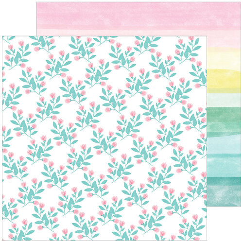 CE1990EF-F92C-483F-B93D-77576A2B79F1.jpg Pinkfresh Studio Delightful SMILE OFTEN 12x12 Scrapbook Paper - Image 1