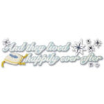 Disney Ek Success CINDERELLA & THEY LIVED Stickers 12pc