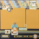 Storytellers Page Kit BEE HAPPY (2) 12X12 Scrapbook Layouts - Image 2