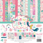 Echo Park  12"x12" IMAGINE THAT GIRL 13pc COLLECTION KIT
