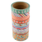 Pebbles SUNNY BLOOMS Washi Tape 8 Rolls - Image 2