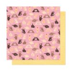AC Dear Lizzy It’s All Good THUMBS UP 12"X12" Scrapbook Paper