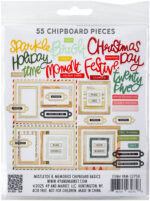 49 and Market Vicki Boutin MISTLETOE & MEMORIES Chipboard Basics - Image 3