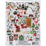 49 and Market Vicki Boutin MISTLETOE & MEMORIES Icons And Titles Ephemera Set - Image 3
