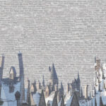 WIZARDING WORLD VILLAGE DS 12"X12" Scrapbook Customs Harry Paper - Image 2