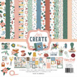 Echo Park LET’S CREATE 12"x12" Scrapbook Collection Kit