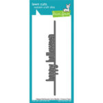 Lawn Cuts HAPPY HALLOWEEN LINE BORDER Custom Craft Die