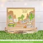 Lawn Fawn Cuts DESERT CANYON BACKDROP Custom Craft Dies 8pc - Image 2