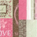 Kaisercraft CHANTEUSE Double-Sided 12"X12" Cardstock Sheet - Image 2